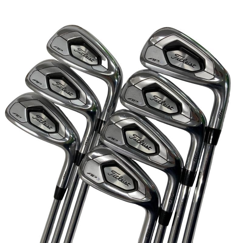 【中古】 タイトリスト Titleist AP3 718 7S アイアンセット IR NS PRO 950GH (フレックスS) メンズ 男性用 右利き 右用 Cランク ゴルフクラブ