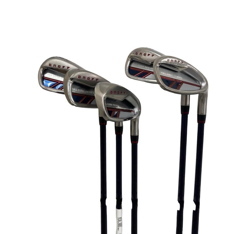 【中古】 ダイワ(グローブライド) ONOFF(2020) AKA 5S アイアンセット IR SMOOTH KICK MP-520I (フレックスSR) メンズ 男性用 右利き 右用 Cランク ゴルフクラブ
