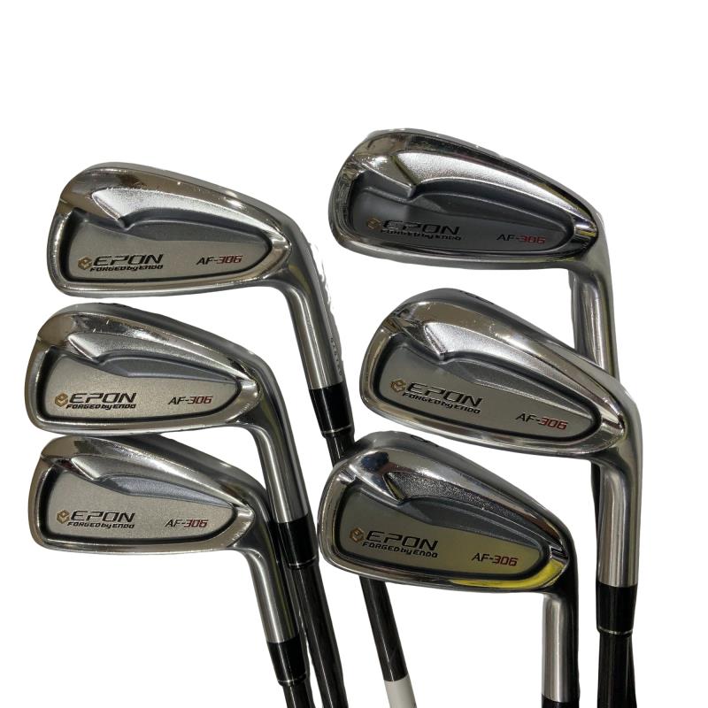 【中古】 エポンゴルフ株式会社 EPON AF-306 6S アイアンセット IR 純正特注シャフト (フレックスR) メンズ 男性用 右利き 右用 Cランク ゴルフクラブ|ゴルフパートナー 中古クラブ店