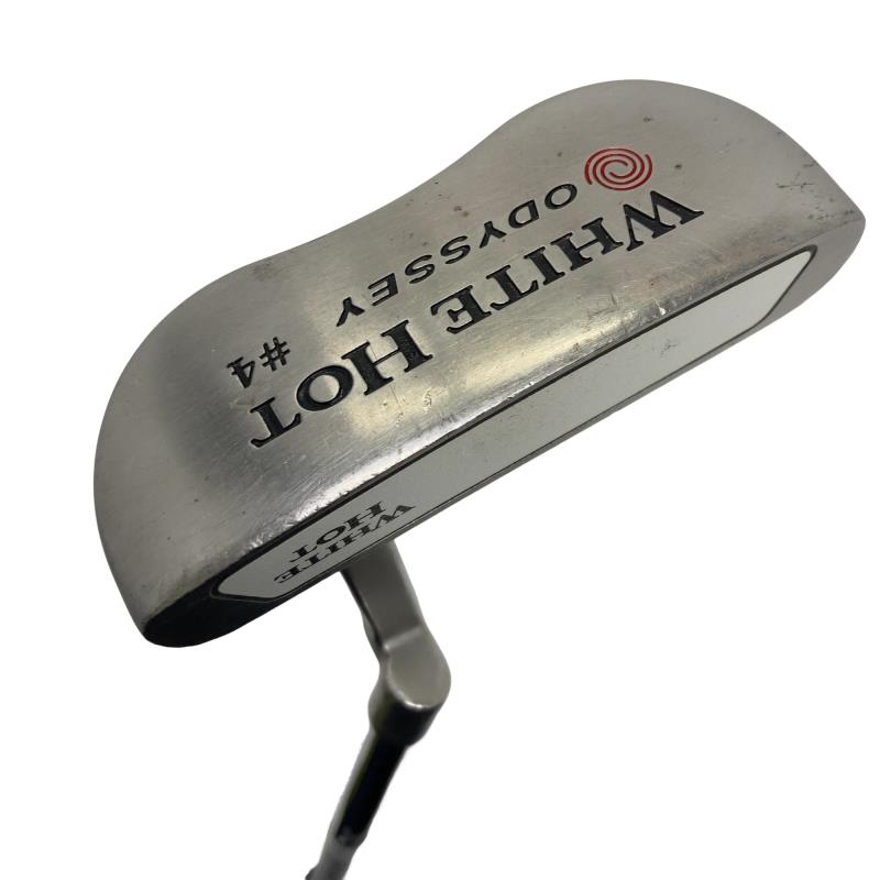【中古】 オデッセイ WHITE HOT #4 34インチ パター PT スチール (フレックスその他) メンズ 男性用 右利き 右用 Dランク ゴルフクラブ