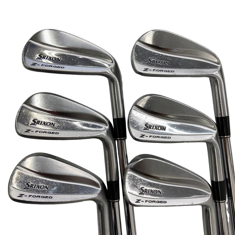 【中古】 ダンロップ SRIXON Z-FORGED 6S アイアンセット IR 純正特注シャフト (フレックスX) メンズ 男性用 右利き 右用 Cランク ゴルフクラブ|ゴルフパートナー 中古クラブ店