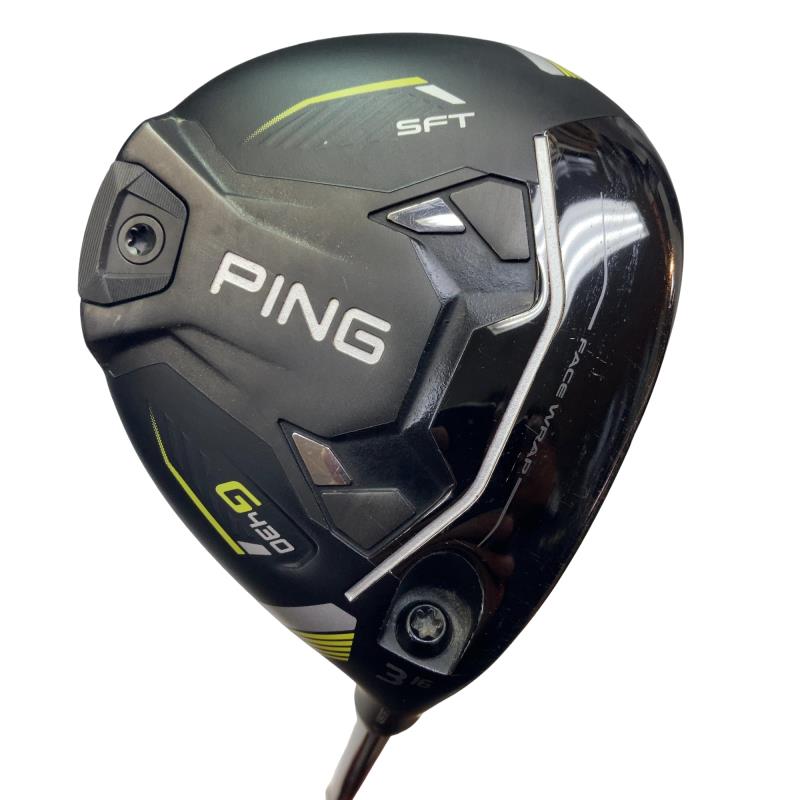 【中古】 ピン G430 SFT 3W フェアウェイウッド FW ALTA J CB BLACK(FW) (フレックスS) メンズ 男性用 右利き 右用 Cランク ゴルフクラブ