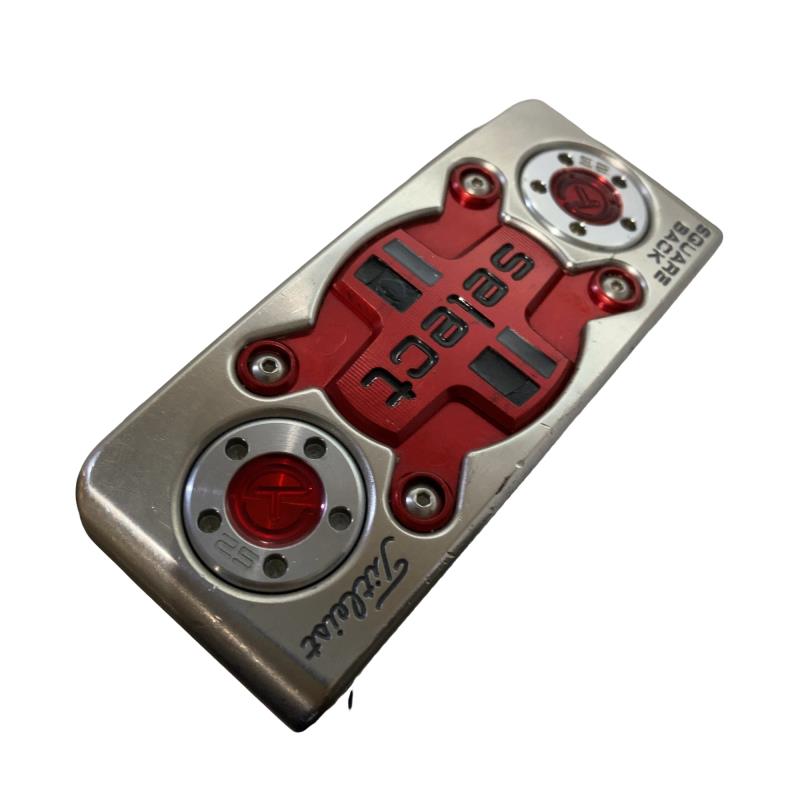 【中古】 タイトリスト SCOTTY CAMERON select SQUAREBACK(2014) 33インチ パター PT スチール (フレックスその他) メンズ 男性用 右利き 右用 Cランク ゴルフクラブ
