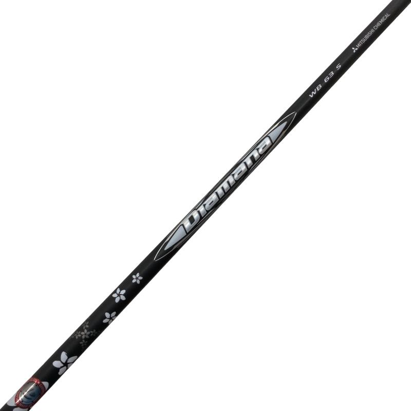 【中古】 テーラーメイドスリーブ付き(Qi4D系) 三菱ケミカル(レイヨン)ドライバー用 シャフト Diamana WB 63 (フレックスS)Aランク ゴルフクラブ|ゴルフパートナー 中古クラブ店