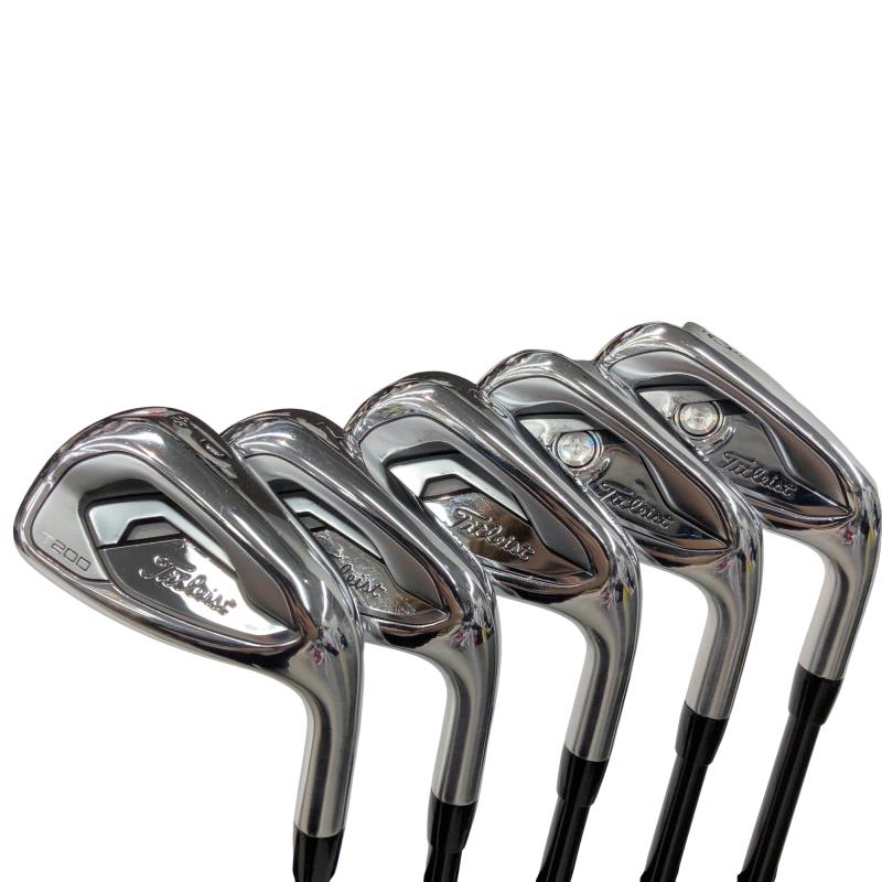 【中古】 タイトリスト Titleist T200 5S アイアン仕かける IR 完全無欠特注立て坑 (フレックスS) メンズ 成人男性用 右利き 右用 C序列付ける ゴルフ野球クラブ スポーツ・アウトドア-メンズクラブ-アイアン