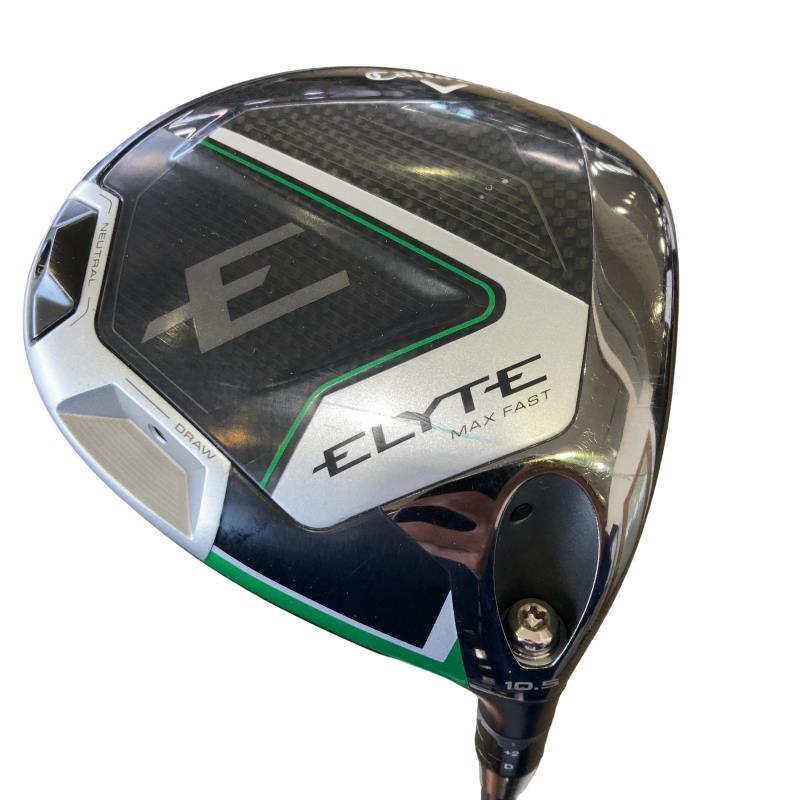 【中古】 キャロウェイ ELYTE MAX FAST 10.5° ドライバー DR LIN-Q GREEN 40 for CW(ELYTE DR) (フレックスR) メンズ 男性用 右利き 右用 Cランク ゴルフクラブ