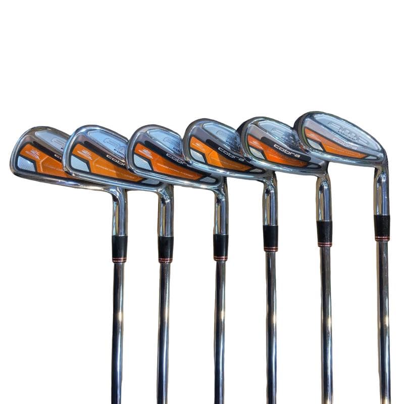 【中古】 コブラ cobra AMP FORGED 6S アイアンセット IR Dynamic Gold TOUR ISSUE (フレックスS) メンズ 男性用 右利き 右用 Cランク ゴルフクラブ｜ゴルフパートナー 中古クラブ店