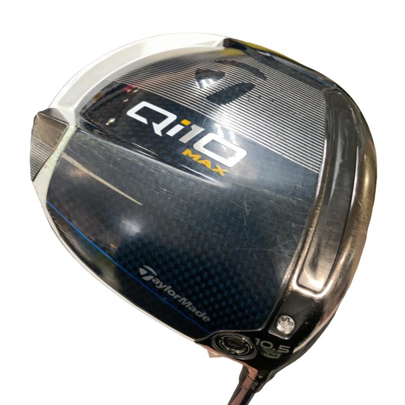 【中古】 テーラーメイド Qi10 MAX LITE 10.5° ドライバー DR リシャフト (フレックスその他) メンズ 男性用 右利き 右用 Cランク ゴルフクラブ