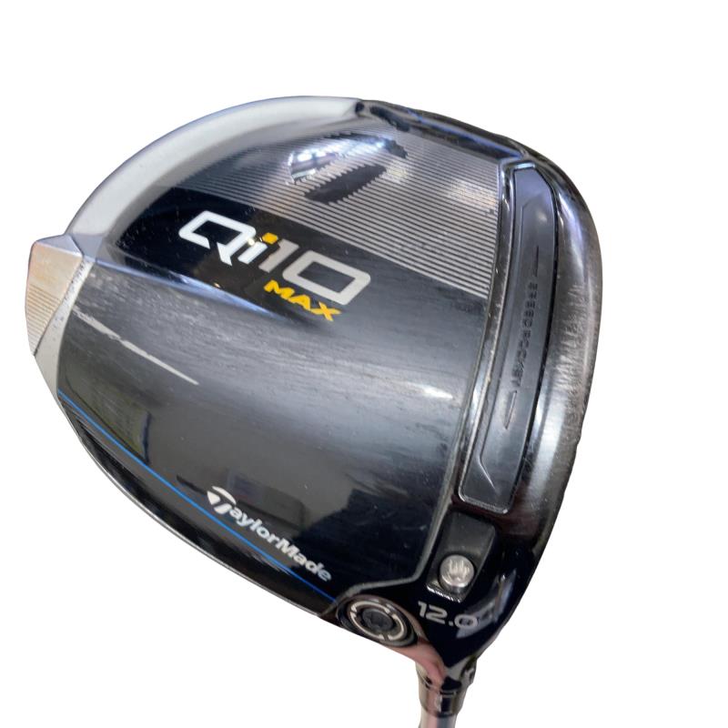 【中古】 テーラーメイド Qi10 MAX 12° レディース ドライバー DR ELDIO TM40(Qi10 DR) (フレックスL) レディース 女性用 右利き 右用 Cランク ゴルフクラブ