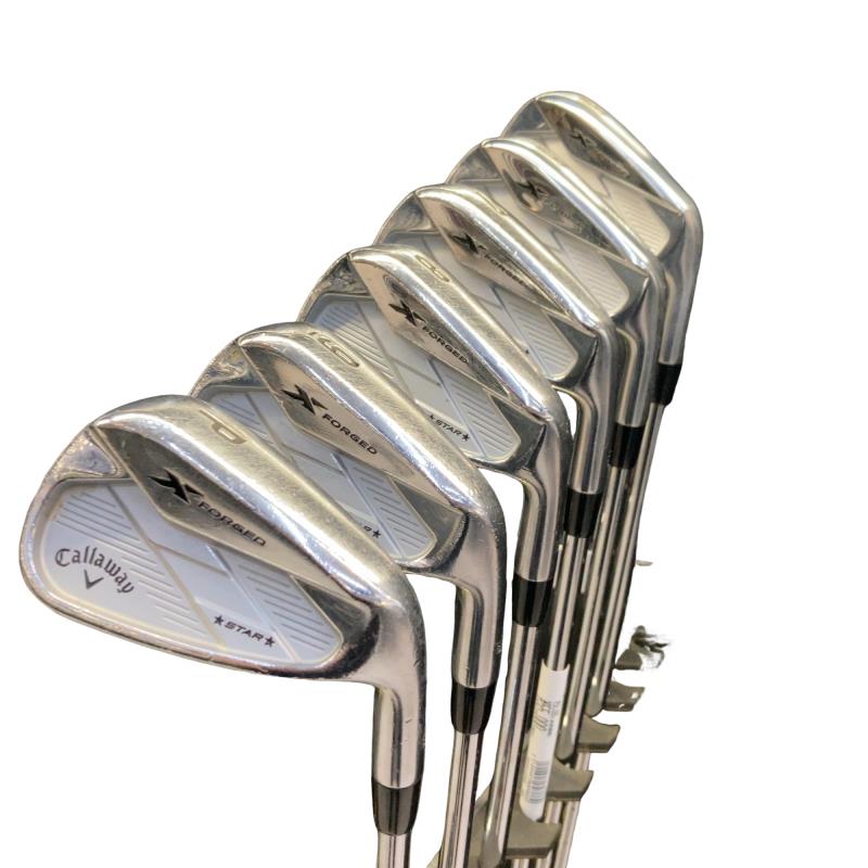 【中古】 キャロウェイ X FORGED STAR 6S アイアンセット IR NS PRO 950GH neo (フレックスS) メンズ 男性用 右利き 右用 Cランク ゴルフクラブ｜ゴルフパートナー 中古クラブ店