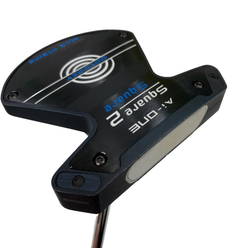 【中古】 オデッセイ Ai-ONE SQUARE 2 SQUARE MAX STRIPE 34インチ パター PT STROKE LAB 90 スチール (フレックスその他) メンズ 男性用 右利き 右用 Cランク ゴルフクラブ
