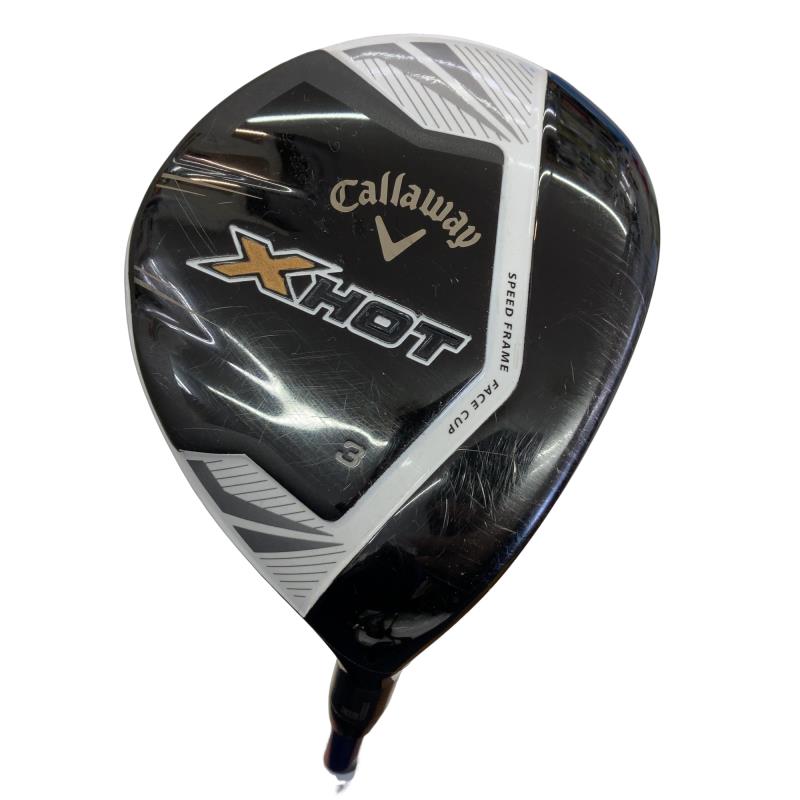 【中古】 キャロウェイ X HOT  3W フェアウェイウッド FW Tour AD GT-6 (フレックスS) メンズ 成人男性用 右利き 右用 C位置づける ゴルフ野球クラブ