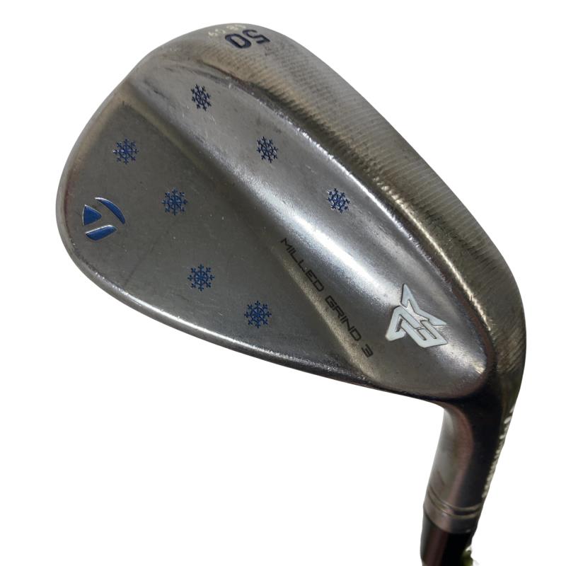 【中古】 テーラーメイド Taylor Made MILLED GRIND 3 50°/09° ウェッジ WG 純正特注シャフト (フレックスS) メンズ 男性用 右利き 右用 Cランク ゴルフクラブ
