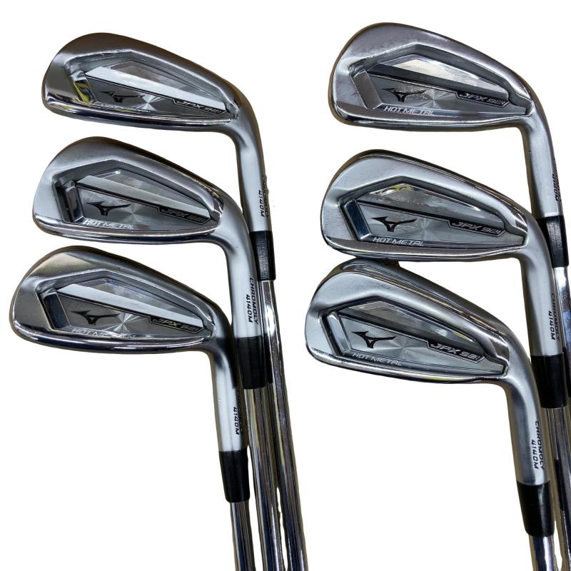 【中古】 ミズノ JPX 921 HOT METAL  6S アイアン仕掛ける IR 完全無欠特注立て坑 (フレックスS) メンズ 成人男性用 右利き 右用 C価値づける ゴルフ野球クラブ