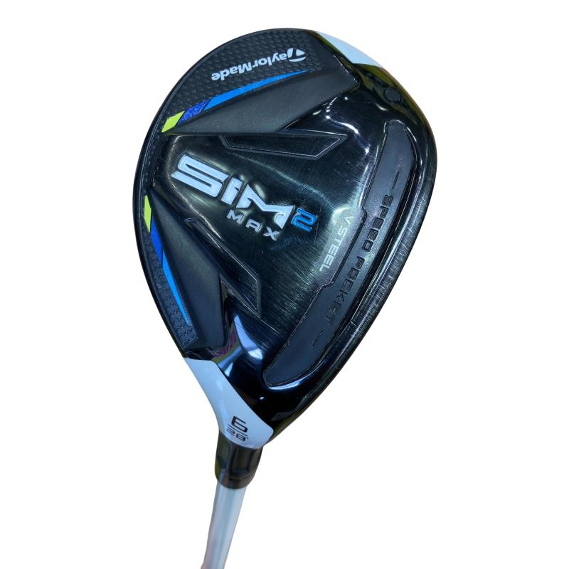 【中古】 テーラーメイド SIM2 MAX U6 レディース ユーティリティ UT TENSEI BLUE TM40(SIM2 UT) (フレックスL) レディース 女性用 右利き 右用 Cランク ゴルフクラブ