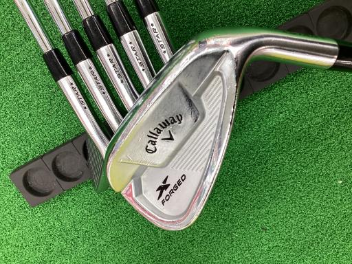 【中古】 キャロウェイ X FORGED STAR(2021) 6S アイアン仕掛ける IR NS PRO 950GH neo (フレックスS) メンズ 成人男性用 右利き 右用 C価値づける ゴルフ野球クラブ