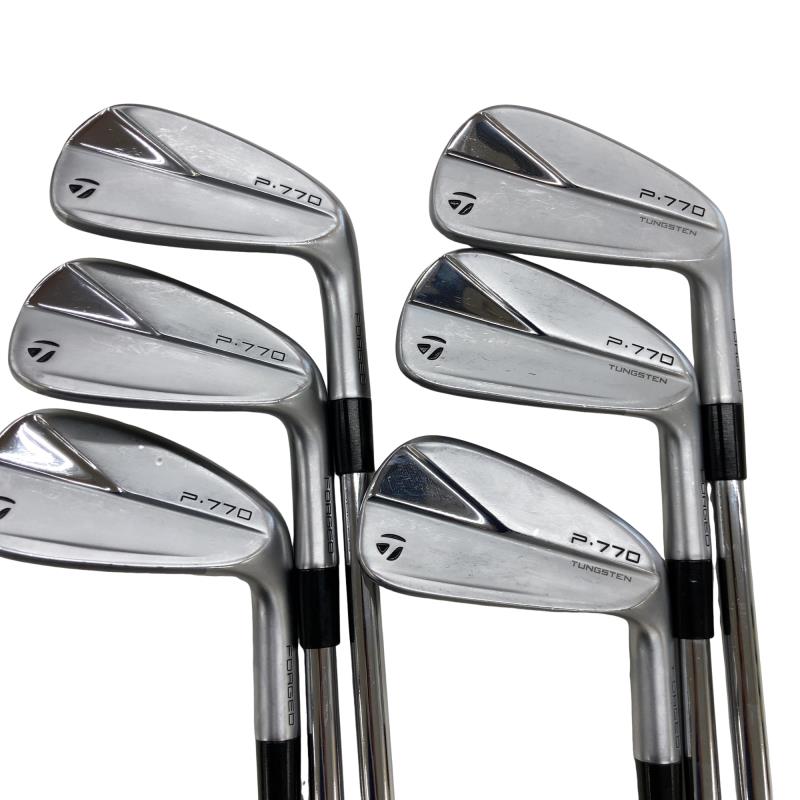【中古】 テーラーメイド Taylor Made P・770(2023) 6S アイアンセット IR Dynamic Gold EX TOUR ISSUE (フレックスS) メンズ 男性用 右利き 右用 Cランク ゴルフクラブ