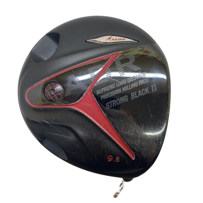 【中古】 アキラプロダクツ AKIRA ADR STRONG BLACK II 9.5° ドライバー DR 純正特注シャフト (フレックスS) メンズ 男性用 右利き 右用 Cランク ゴルフクラブ