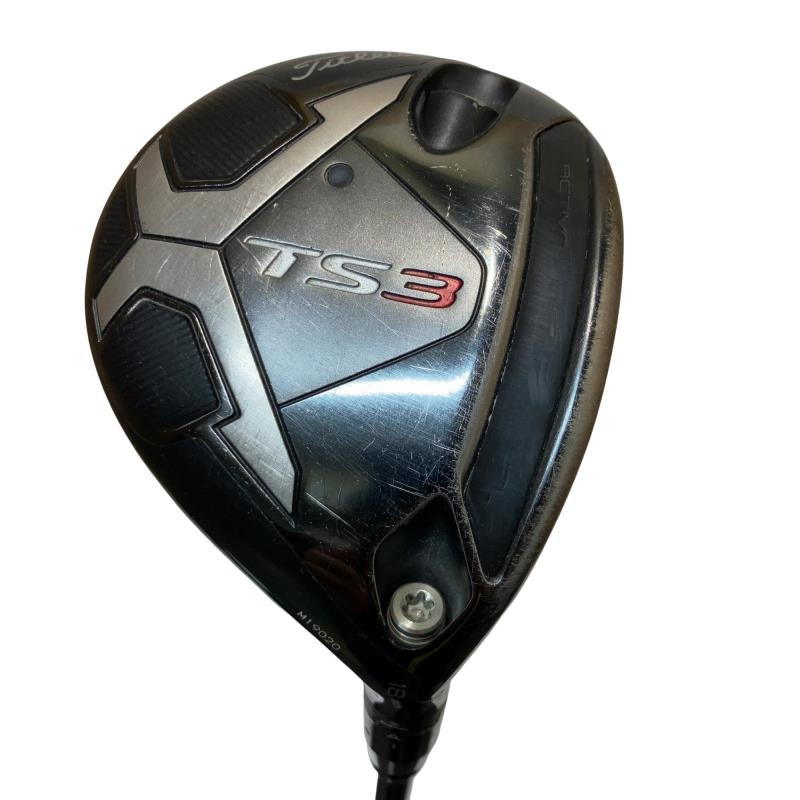【中古】 タイトリスト TS3 18° フェアウェイウッド FW リシャフト (フレックス余分の物) メンズ 成人男性用 右利き 右用 C序列付ける ゴルフ野球クラブ