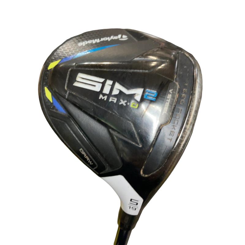 【中古】 テーラーメイド SIM2 MAX-D 5W フェアウェイウッド FW TENSEI BLUE TM50(SIM2 FW) (フレックスS) メンズ 男性用 右利き 右用 Cランク ゴルフクラブ