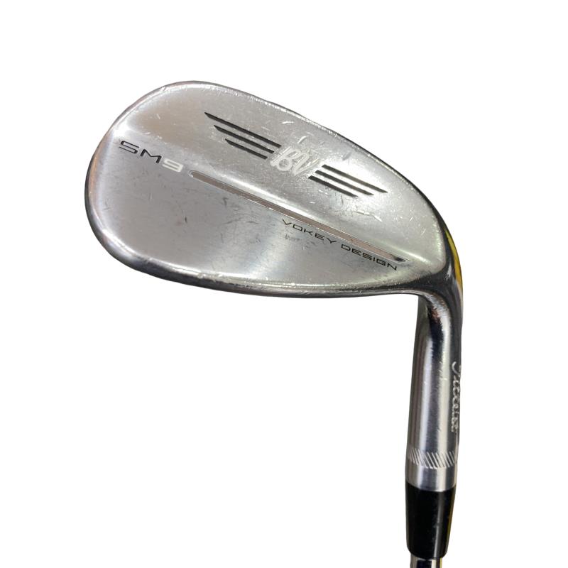 【中古】 タイトリスト VOKEY SPIN MILLED SM9 ツアークロム 52°/12°F ウェッジ WG BV 105 (フレックスその他) メンズ 男性用 右利き 右用 Dランク ゴルフクラブ