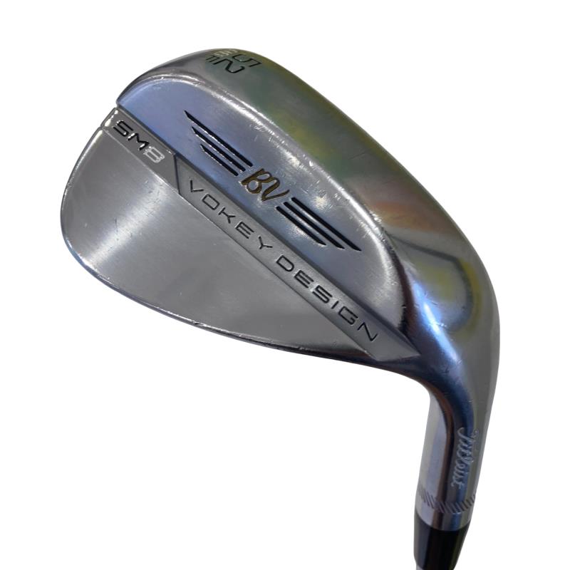 【中古】 タイトリスト VOKEY SPIN MILLED SM8 周遊旅行Cr 52°/08°F ウェッジ WG Dynamic Gold (フレックスS) メンズ 成人男性用 右利き 右用 C序列付ける ゴルフ野球クラブ