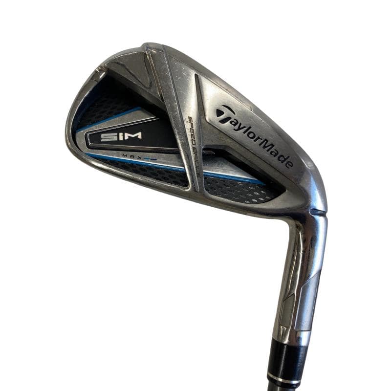 【中古】 テーラーメイド SIM MAX #5 単品アイアン LI TENSEI BLUE TM60(IR) (フレックスR) メンズ 男性用 右利き 右用 Cランク ゴルフクラブ