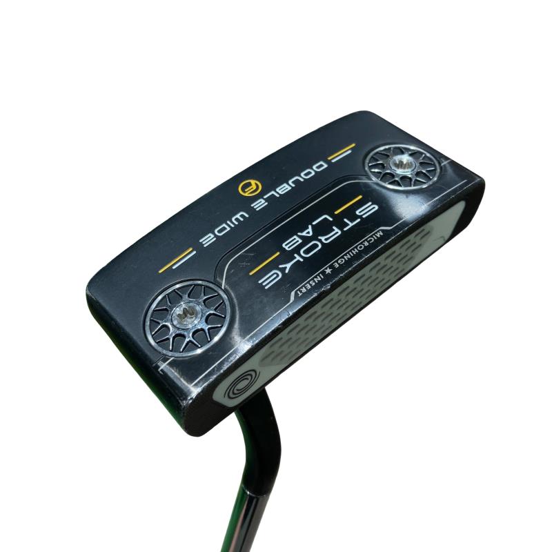 【中古】 オデッセイ STROKE LAB BLACK DOUBLE WIDE FLOW 33in パター PT STROKE LAB BLACK (フレックス余分の物) メンズ 成人男性用 右利き 右用 C序列付ける ゴルフ野球クラブ