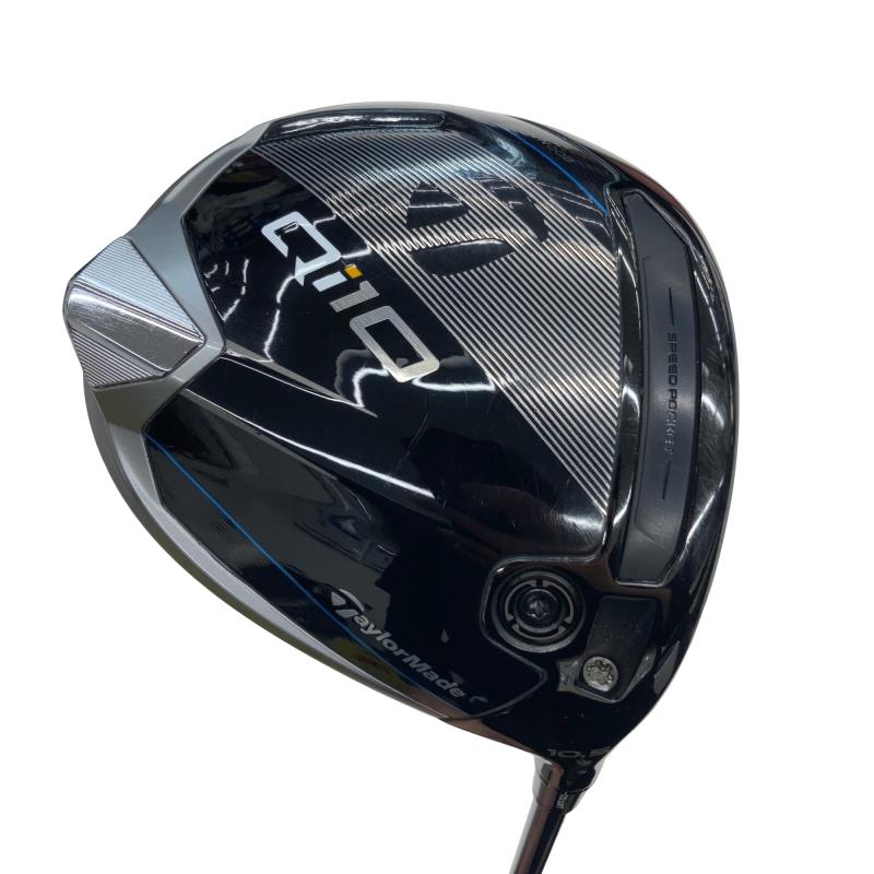 【中古】 テーラーメイド Qi10 10.5° ドライバー DR Diamana BLUE TM50(Qi10 DR) (フレックスS) メンズ 男性用 右利き 右用 Cランク ゴルフクラブ