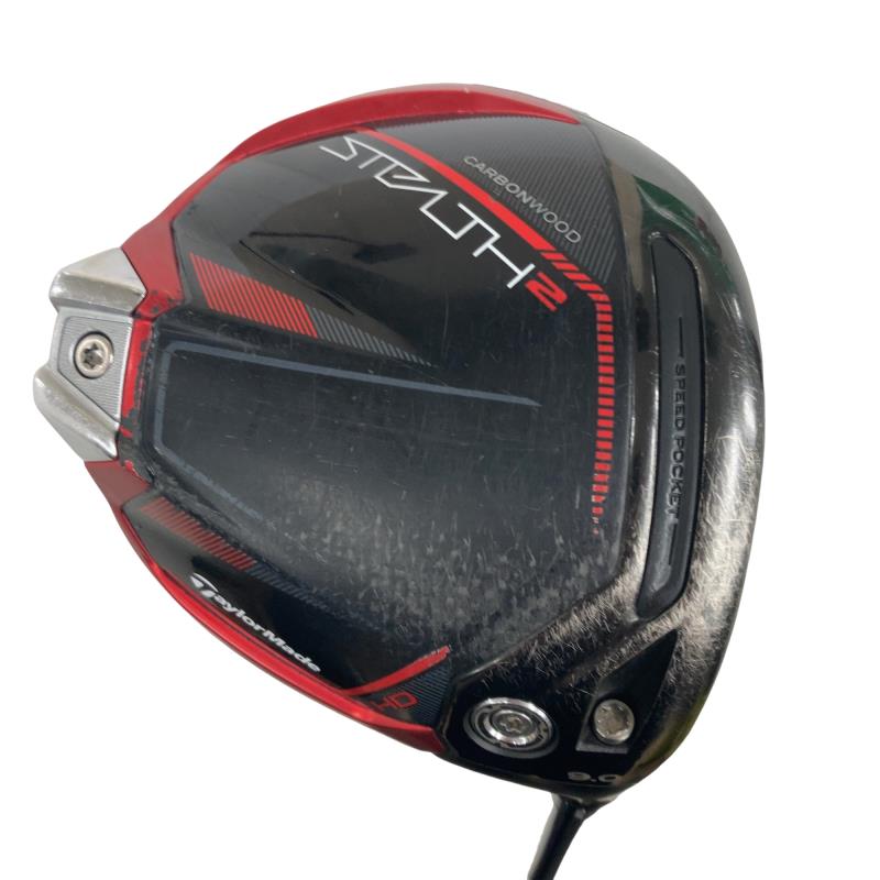 【中古】 テーラーメイド STEALTH2 HD 9° ドライバー DR 純正特注シャフト (フレックスS) メンズ 男性用 右利き 右用 Cランク ゴルフクラブ