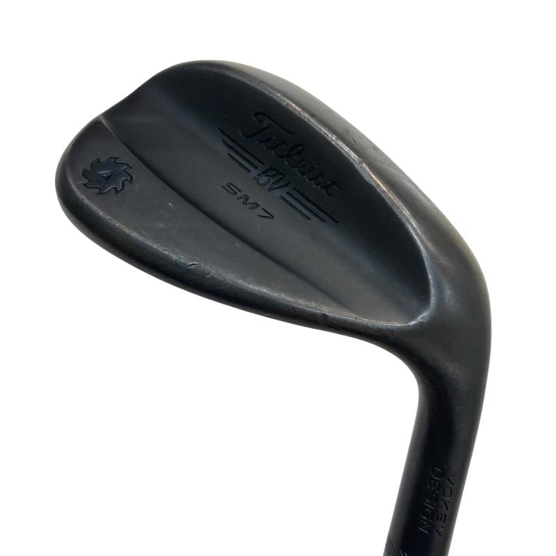 【中古】 タイトリスト VOKEY SPIN MILLED SM7 ジェット機黒いこと 58°/14°K ウェッジ WG Dynamic Gold (フレックスS) メンズ 成人男性用 右利き 右用 C位置づける ゴルフ野球クラブ