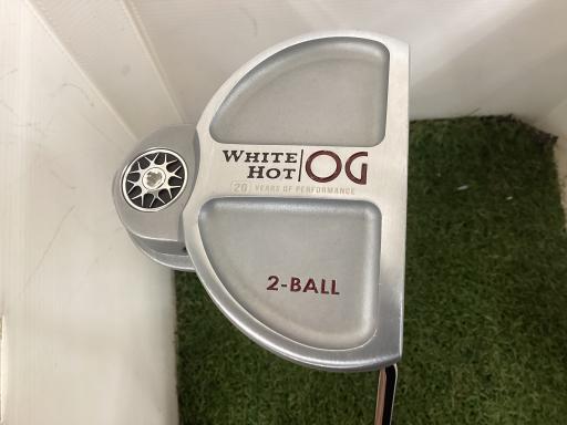 【中古】 オデッセイ WHITE HOT OG 2-BALL 33インチ パター PT STROKE LAB (フレックスその他) メンズ 男性用 右利き 右用 Cランク ゴルフクラブ
