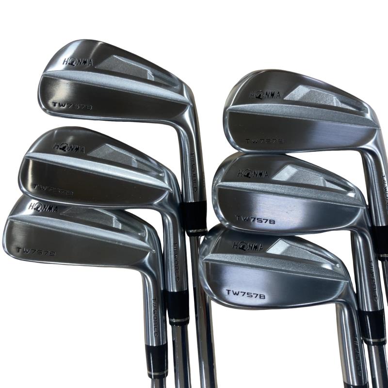 【中古】 本間ゴルフ TOUR WORLD TW757B 6S アイアン仕掛ける IR Dynamic Gold (フレックスS) メンズ 成人男性用 右利き 右用 C序列付ける ゴルフ野球クラブ
