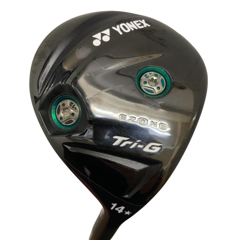 【中古】 ヨネックス EZONE Tri-G(TYPE St) 14° フェアウェイウッド FW 純正特注シャフト (フレックスSR) メンズ 男性用 右利き 右用 Cランク ゴルフクラブ