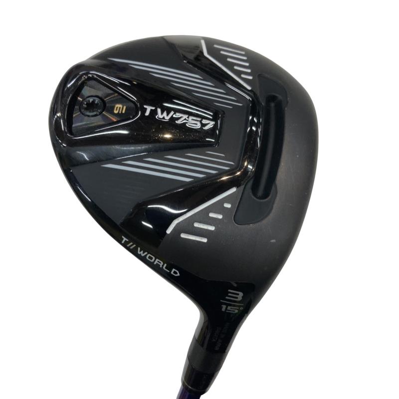 【中古】 本間ゴルフ TOUR WORLD TW757 3W フェアウェイウッド FW VIZARD MP 5 (フレックスS) メンズ 男性用 右利き 右用 Cランク ゴルフクラブ