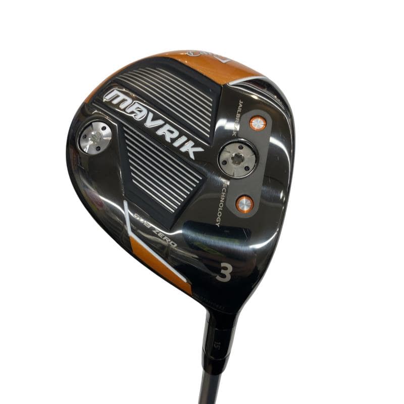 【中古】 キャロウェイ MAVRIK SUBZERO 3W フェアウェイウッド FW Speeder EVOLUTION VI FW 60 (フレックスS) メンズ 男性用 右利き 右用 Cランク ゴルフクラブ