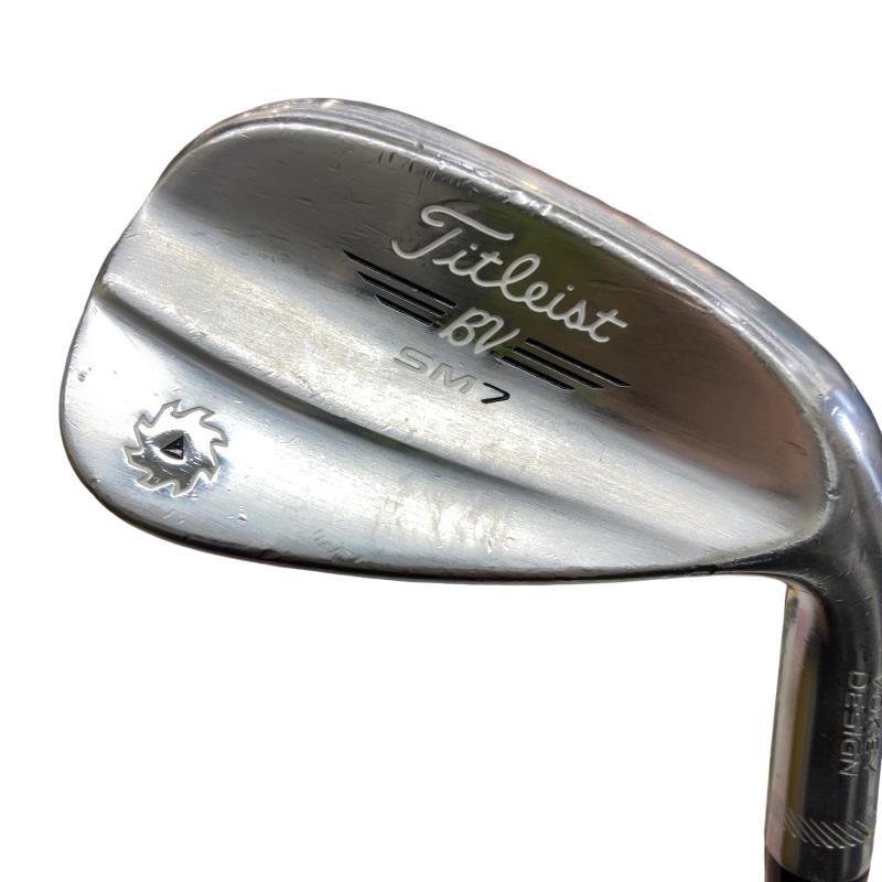 【中古】 タイトリスト VOKEY SPIN MILLED SM7 ツアークロム 48°/10°F ウェッジ WG NS PRO 950GH (フレックスS) メンズ 男性用 右利き 右用 Cランク ゴルフクラブ