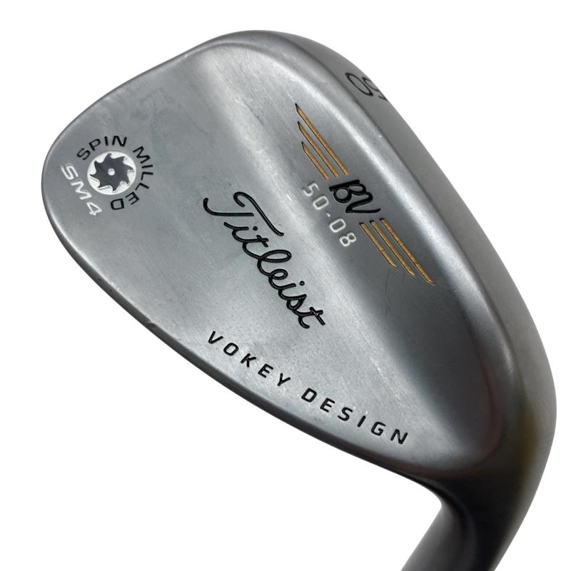 【中古】 タイトリスト VOKEY SPIN MILLED SM4 周遊旅行Cr 50°/08° USA ウェッジ WG Dynamic Gold (フレックス余分の物) メンズ 成人男性用 右利き 右用 B価値づける ゴルフ野球クラブ