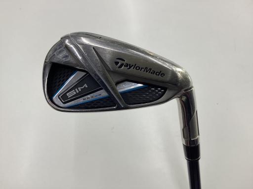 【中古】 テーラーメイド SIM MAX 7S アイアンセット IR 純正特注シャフト (フレックスR) メンズ 男性用 右利き 右用 Cランク ゴルフクラブ