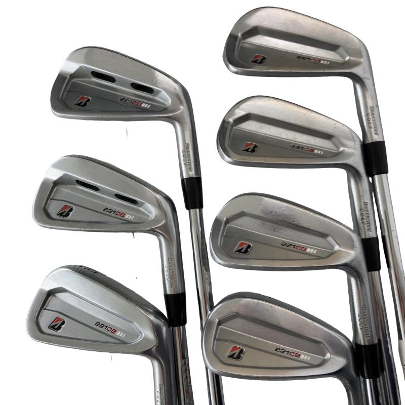【中古】 ブリヂストン BRIDGESTONE 221CB 7S アイアン仕掛ける IR NS PRO MODUS3 TOUR115 (フレックスS) メンズ 成人男性用 右利き 右用 C価値づける ゴルフ野球クラブ