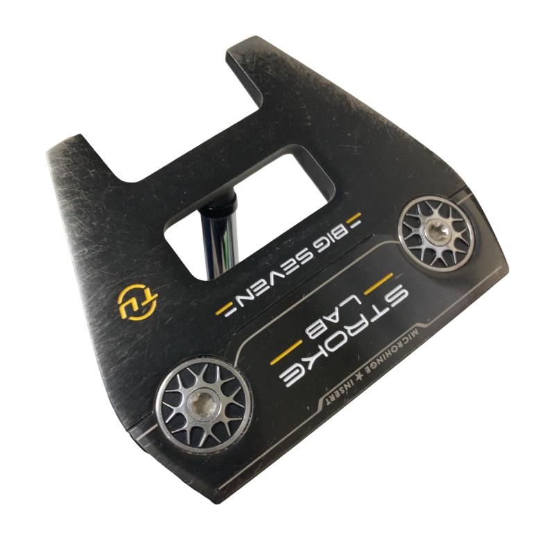 【中古】 オデッセイ STROKE LAB BLACK BIG SEVEN TU 33in パター PT STROKE LAB BLACK (フレックス余分の物) メンズ 成人男性用 右利き 右用 C序列付ける ゴルフ野球クラブ