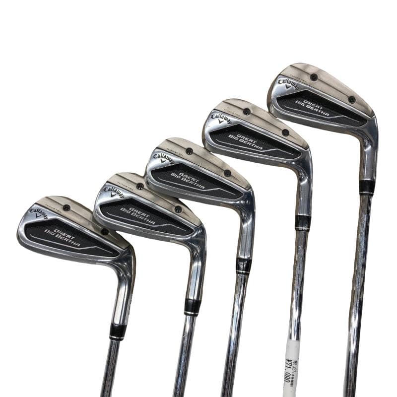 【中古】 キャロウェイ GREAT BIG BERTHA(2023) 5S アイアン仕掛ける IR NS PRO 950GH neo (フレックスS) メンズ 成人男性用 右利き 右用 C価値づける ゴルフ野球クラブ