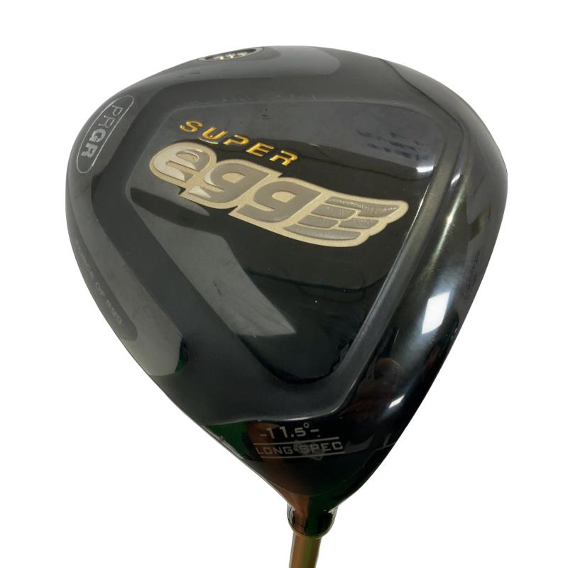 【中古】 労働者階級歯車 SUPER egg LONG-SPEC 11.5° １番ウッド DR egg一風変わった炭素 (フレックスR) メンズ 成人男性用 右利き 右用 D序列付ける ゴルフ野球クラブ