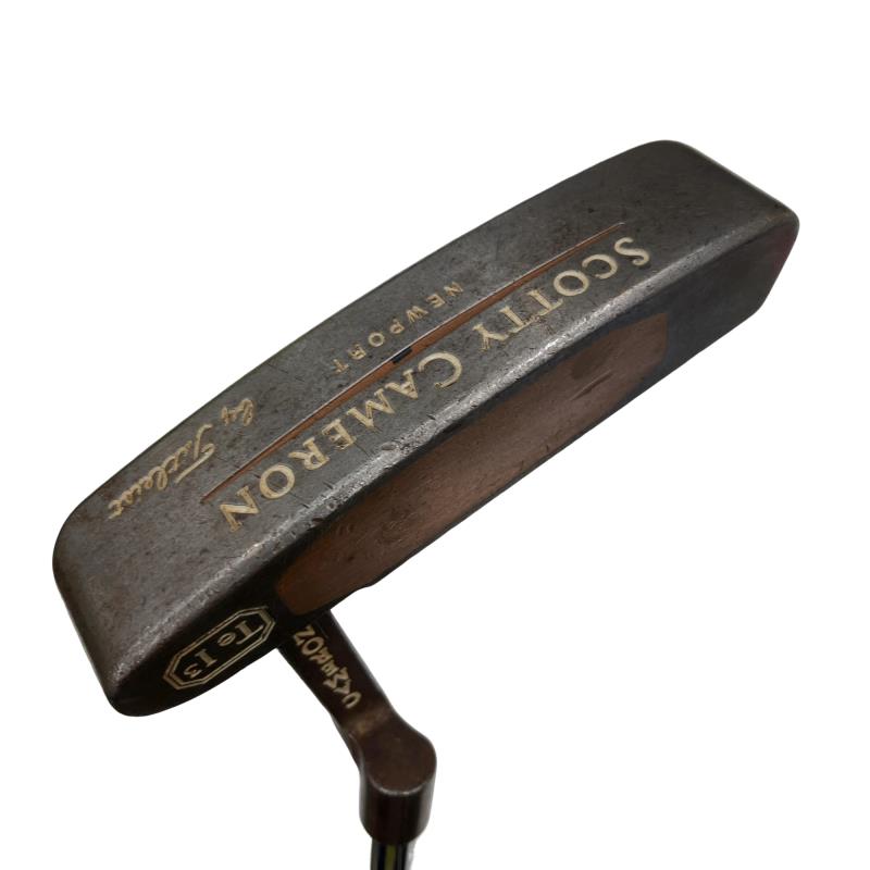 【中古】 タイトリスト SCOTTY CAMERON Tel3(トライレイヤード) NEWPORT(FACE) パター PT Micro Step (フレックスその他) メンズ 男性用 右利き 右用 Cランク ゴルフクラブ｜ゴルフパートナー 中古クラブ店 24,043円