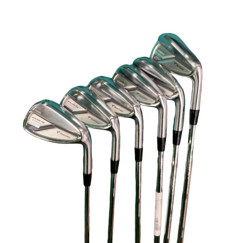 【中古】 ブリヂストン TOURSTAGE X-BLADE GR(2014) 6S アイアンセット IR 純正特注シャフト (フレックスR) メンズ 男性用 右利き 右用 Cランク ゴルフクラブ