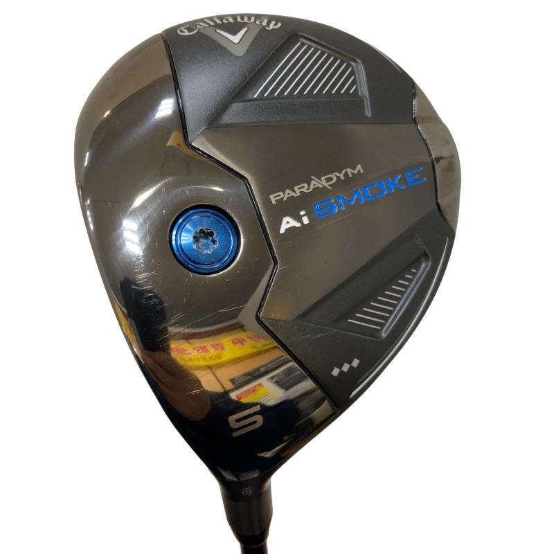 【中古】 キャロウェイ PARADYM Ai SMOKE ◆◆◆ 5W レフティ フェアウェイウッド FW TENSEI 60 for CW(Ai SMOKE FW) (フレックスS) メンズ 男性用 左利き レフティ 左用 Cランク ゴルフクラブ