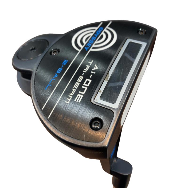 【中古】 オデッセイ Ai-ONE TRI-BEAM 2-BALL CS 33インチ パター PT STROKE LAB 90 スチール (フレックスその他) メンズ 男性用 右利き 右用 Cランク ゴルフクラブ｜ゴルフパートナー 中古クラブ店