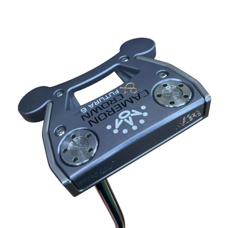【中古】 タイトリスト SCOTTY CAMERON FUTURA 6M(2017) 33インチ パター PT スチール (フレックスその他) メンズ 男性用 右利き 右用 Cランク ゴルフクラブ