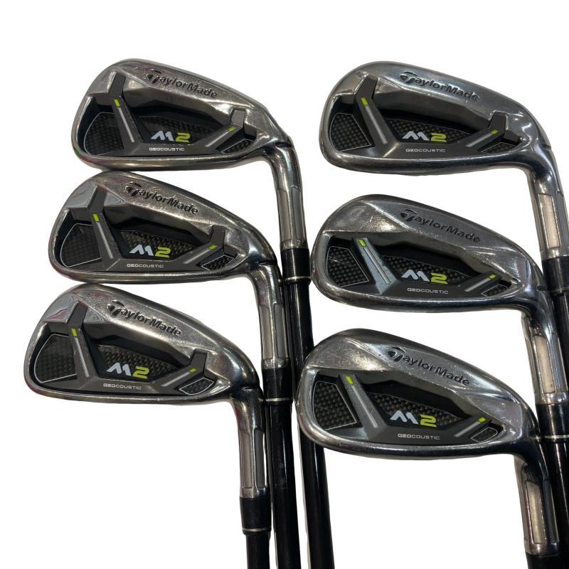 【中古】 テーラーメイド M2(2017) 6S アイアンセット IR TM7-217 (フレックスR) メンズ 男性用 右利き 右用 Cランク ゴルフクラブ｜ゴルフパートナー 中古クラブ店