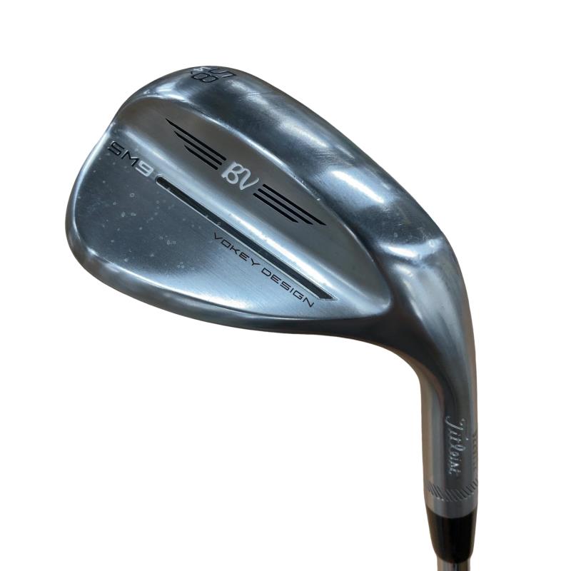 【中古】 タイトリスト VOKEY SPIN MILLED SM9 ツアークロム 58°/14°K ウェッジ WG Dynamic Gold (フレックスS) メンズ 男性用 右利き 右用 Cランク ゴルフクラブ